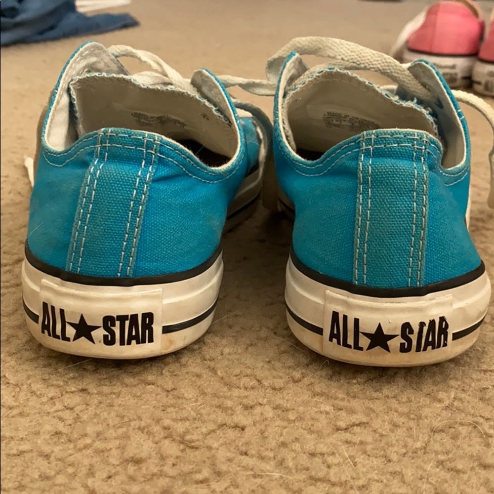 Blue Converse - Picture 2 of 3